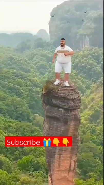He Falls 😨😨😱from mountain #short #shortvideo #viral #trending #ayoubhajji  #youtubeshorts #shorts @ayoubhajji 👈👈👈