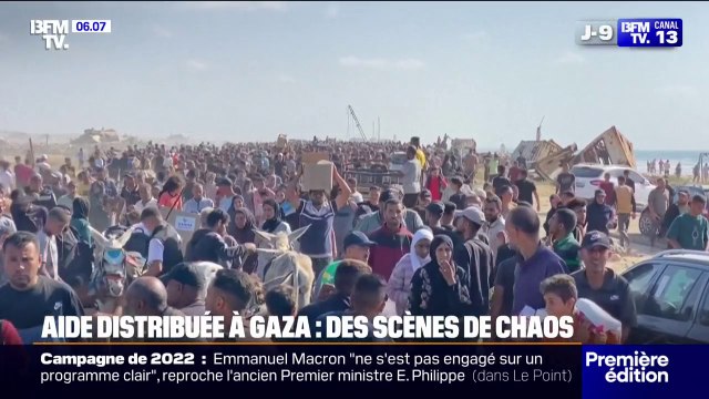 Gaza: des scènes de chaos lors d'une distribution d'aide alimentaire organisée par une fondation soutenue par Israël et les États-Unis