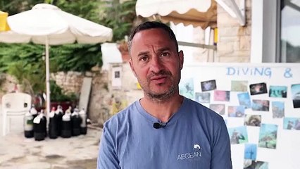 Divers off Greece's Alonissos raise alarm over seabed pollution