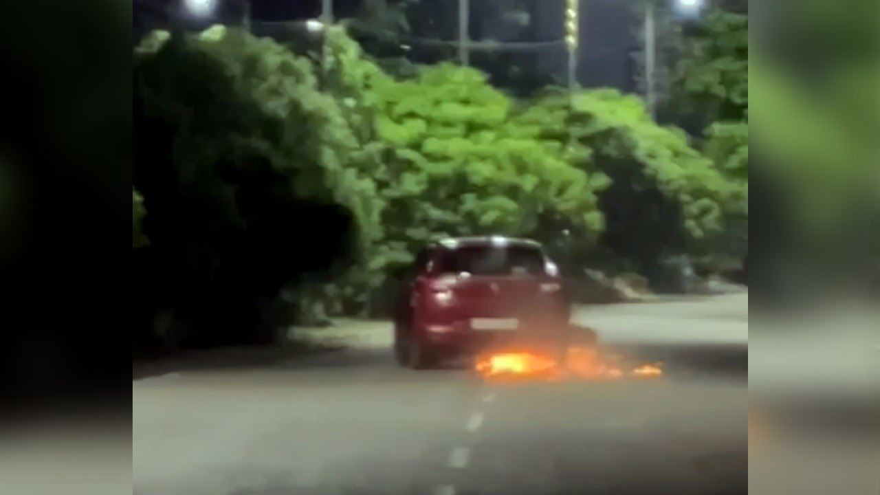 Video: Goons drag man's bike for 1 km in UP road rage, he escapes by jumping out