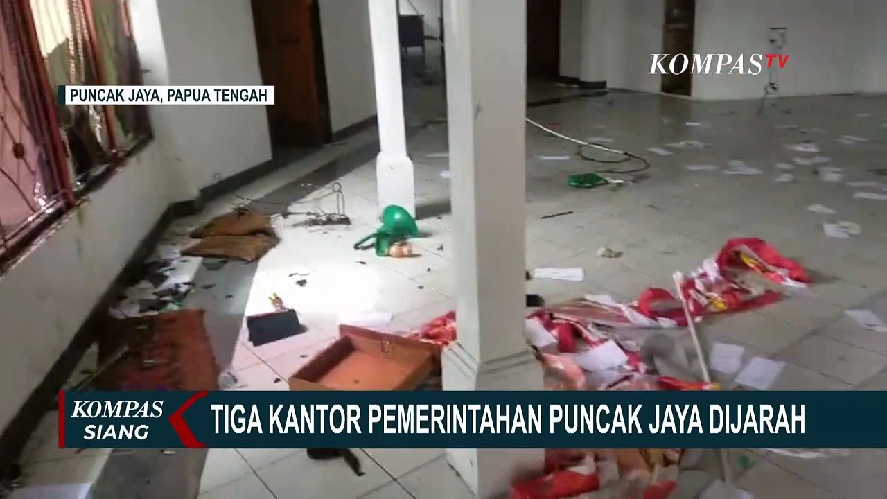 Kantor DPRD, Dinas Pendidikan dan Kantor Diskominfo Puncak Jaya Dijarah Warga