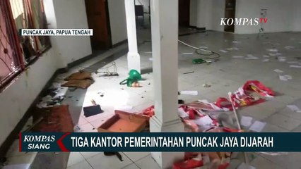 Kantor DPRD, Dinas Pendidikan dan Kantor Diskominfo Puncak Jaya Dijarah Warga