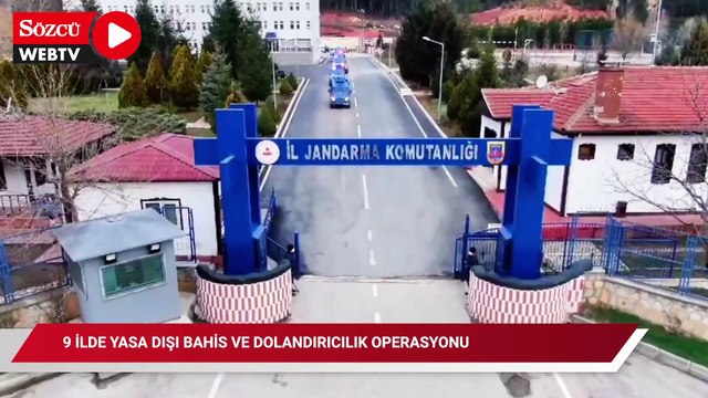 9 ilde yasa dışı bahis ve dolandırıcılık operasyonu