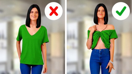 Revamp Your Wardrobe in Just 5 Minutes with One Cut!