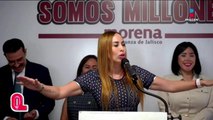 Erika Pérez se burló de las patrullas cybertruck