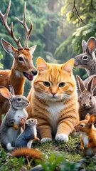 Ai animated Cat funny video. Viral Cats - Ep 252