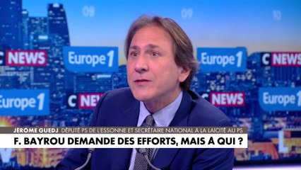 Jérôme Guedj : «Le gouvernement a organisé une baisse des recettes»