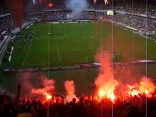 PSG - Saint Etienne 07/08 : Avant-match TIFO PEDRO
