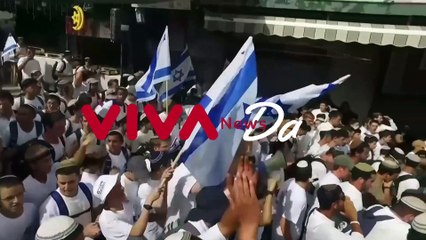 Warga Israel Serbu Al-aqsa hingga Teriaki Slogan Rasis