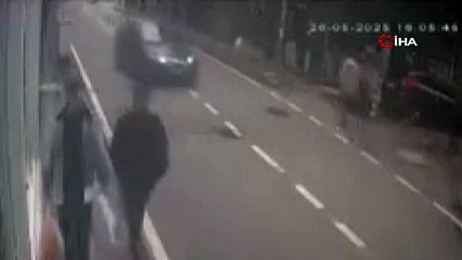 Bursa'da feci kaza kamerada
