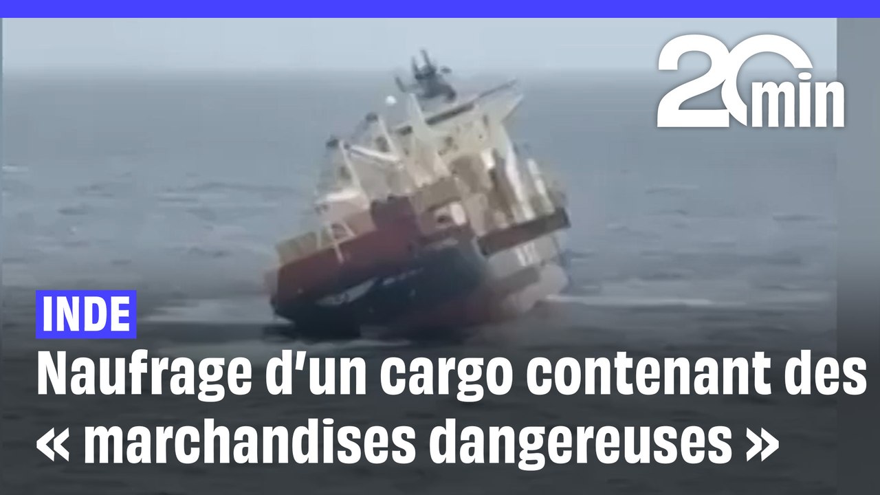 Un porte-conteneurs transportant des « marchandises dangereuses » fait naufrage en Inde