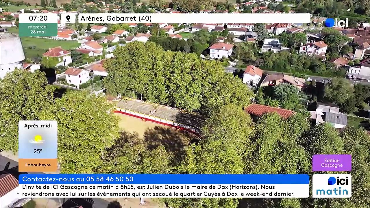 28/05/2025 - ici matin par ici Gascogne en vidéo