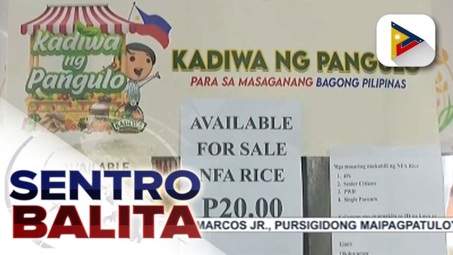 120K minimum wage earners, inaasahang makikinabang sa bentahan ng P20/kg na bigas sa Hunyo ayon sa D.A.