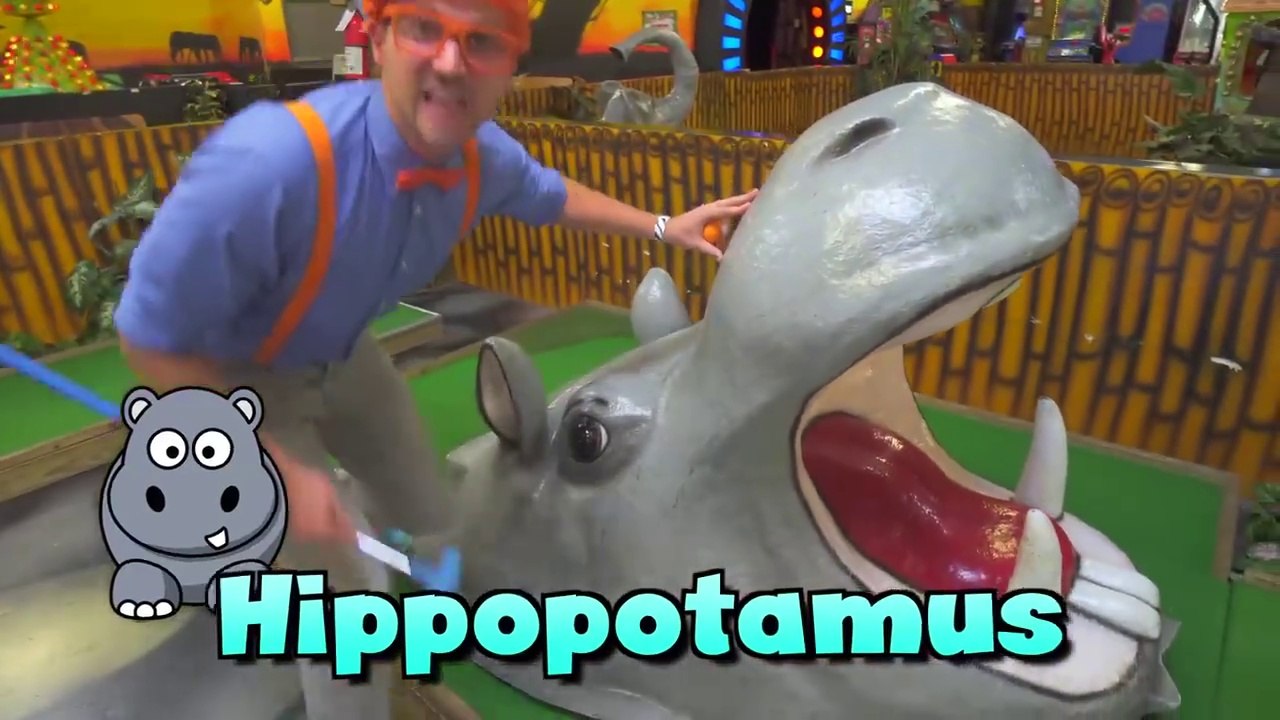 🐒 Blippi Learns About Jungle Animals | Educational Video for Toddlers 🦁 Jungle Animals for Kids with Blippi | Fun Learning for Toddlers