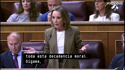 Cuca Gamarra a Yolanda Díaz: "Sánchez y usted caerán juntos y ese día España será mucho mejor"