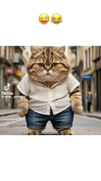 fun time 😂🤣🤣#cat #cutecat #ai #catshort #trendingvideo #trendingshorts #vitual #catlover #viralshorts #ytshorts #funny #crazyfunnyvideos #shortsfeed #shortvideo #funnyanimalvideos