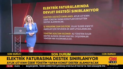 DESTEK SINIRLANIYOR! Elektrik faturalarında yeni dönem başladı