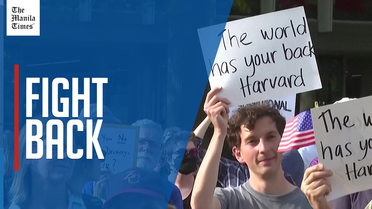 Harvard rallies vs Trump's 'authoritarian assault' on foreign students