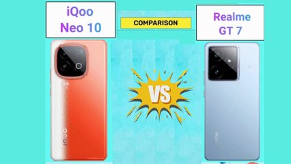 Realme GT 7 vs iQOO Neo 10 – 7000mAh Beasts Compared!