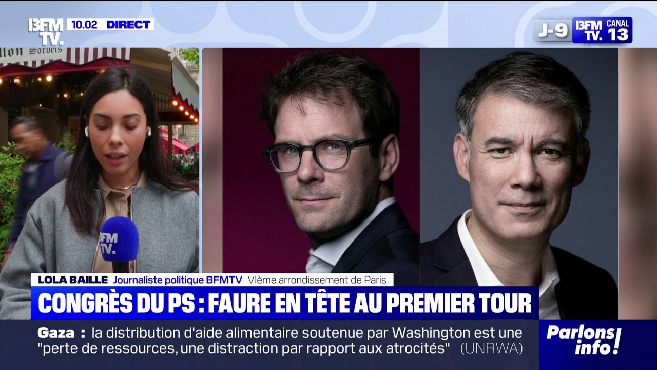 Congrès du PS: Nicolas Mayer-Rossignol tend la main à Boris Vallaud, arrivé troisième lors du premier tour