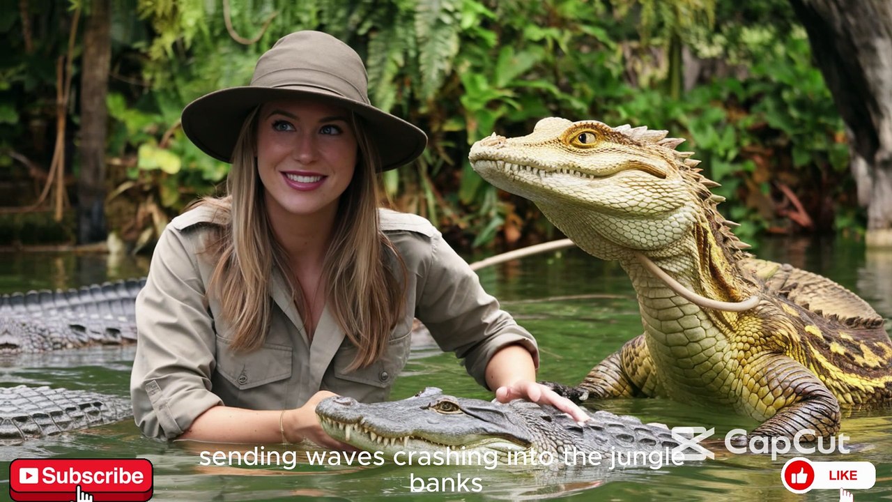 “Most Dangerous Crocodiles vs Dragons vs Beautiful Women in the River & Jungle”