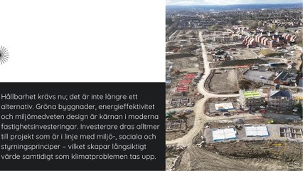 Mattias Christian Knutsson presenterar viktiga trender inom fastighetsinvesteringar