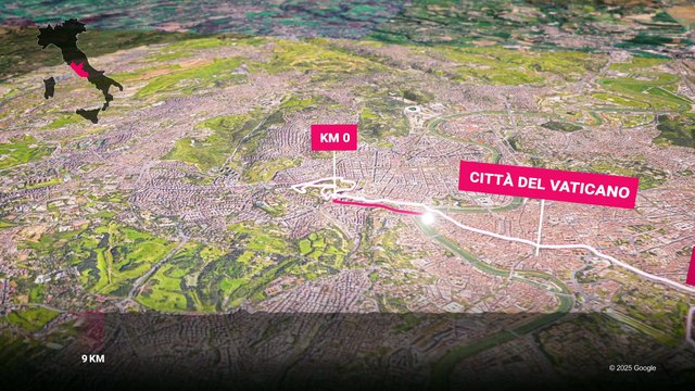 Giro 2025, Étape 21 : Rome-Rome, parcours, profil et horaire - Cyclisme - Giro