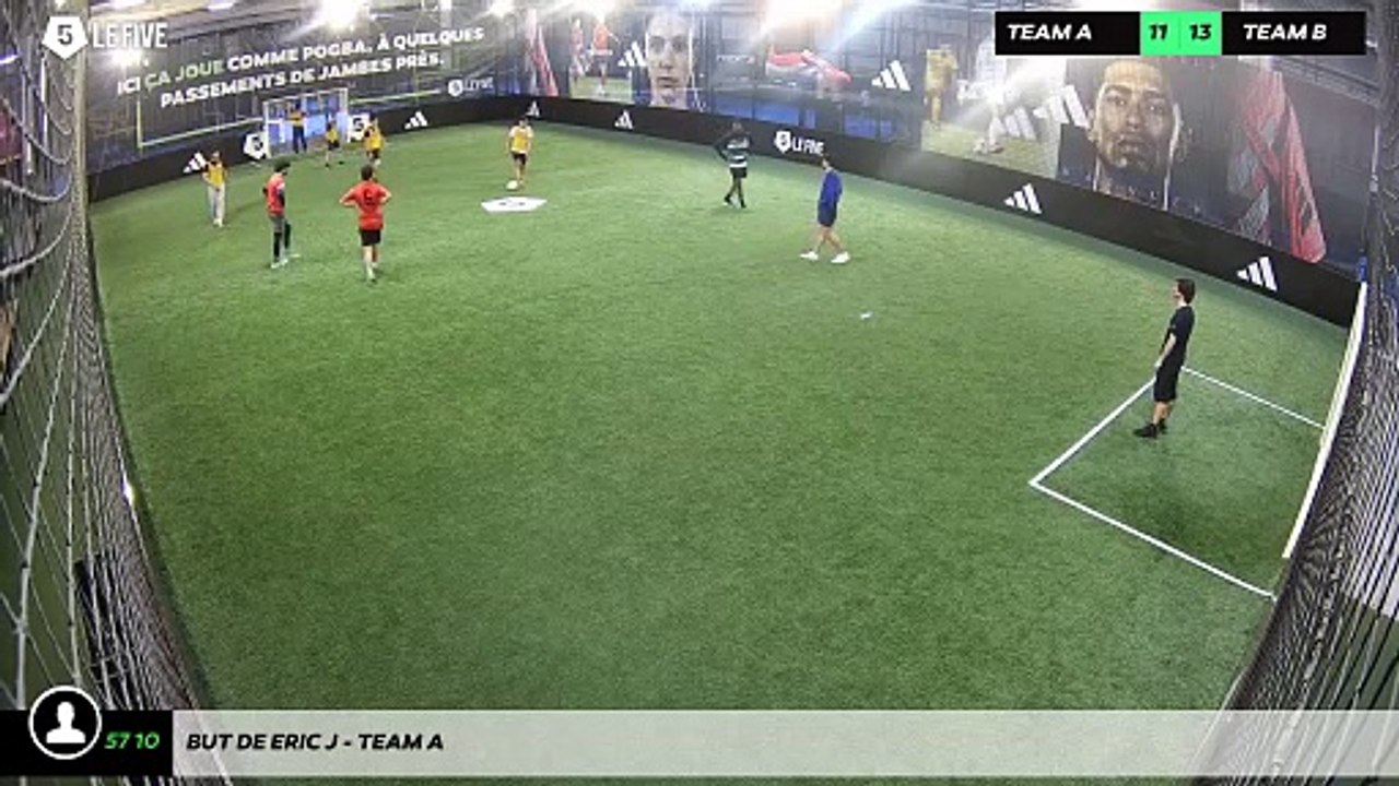 But de Eric J - Team A