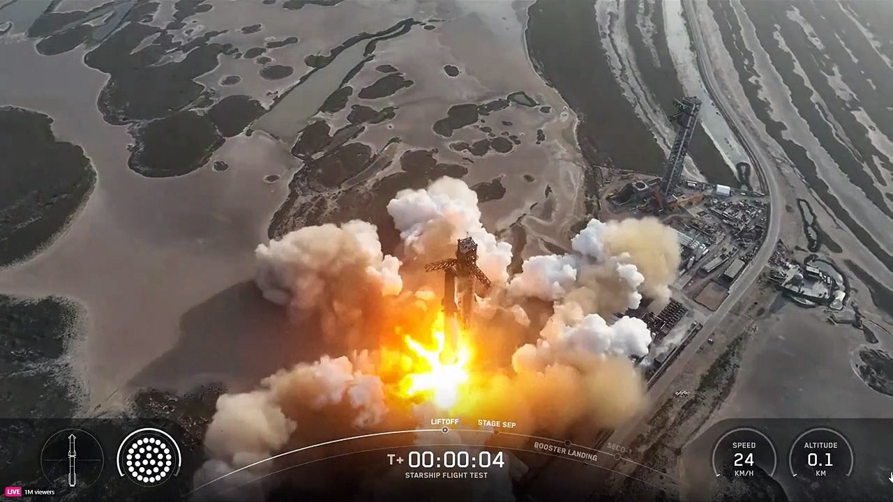 Erneut starship-rakete explodiert