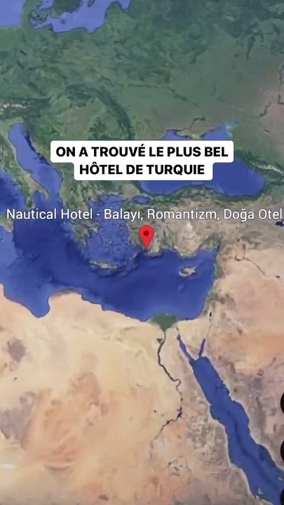 Un hôtel magnifique face à la mer en Turquie 📍🇹🇷