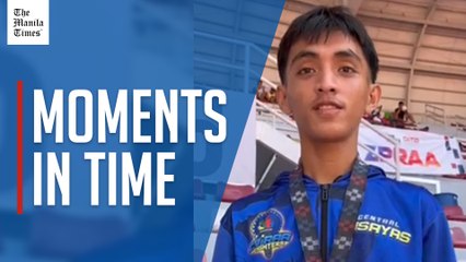 CVisayas' Cañalita picks up 2 golds, breaks 2 records in boys' athletics in Palarong Pambansa