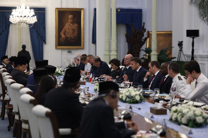 Prabowo: Indonesia–Prancis Bisa Berkontribusi untuk Stabilitas Global