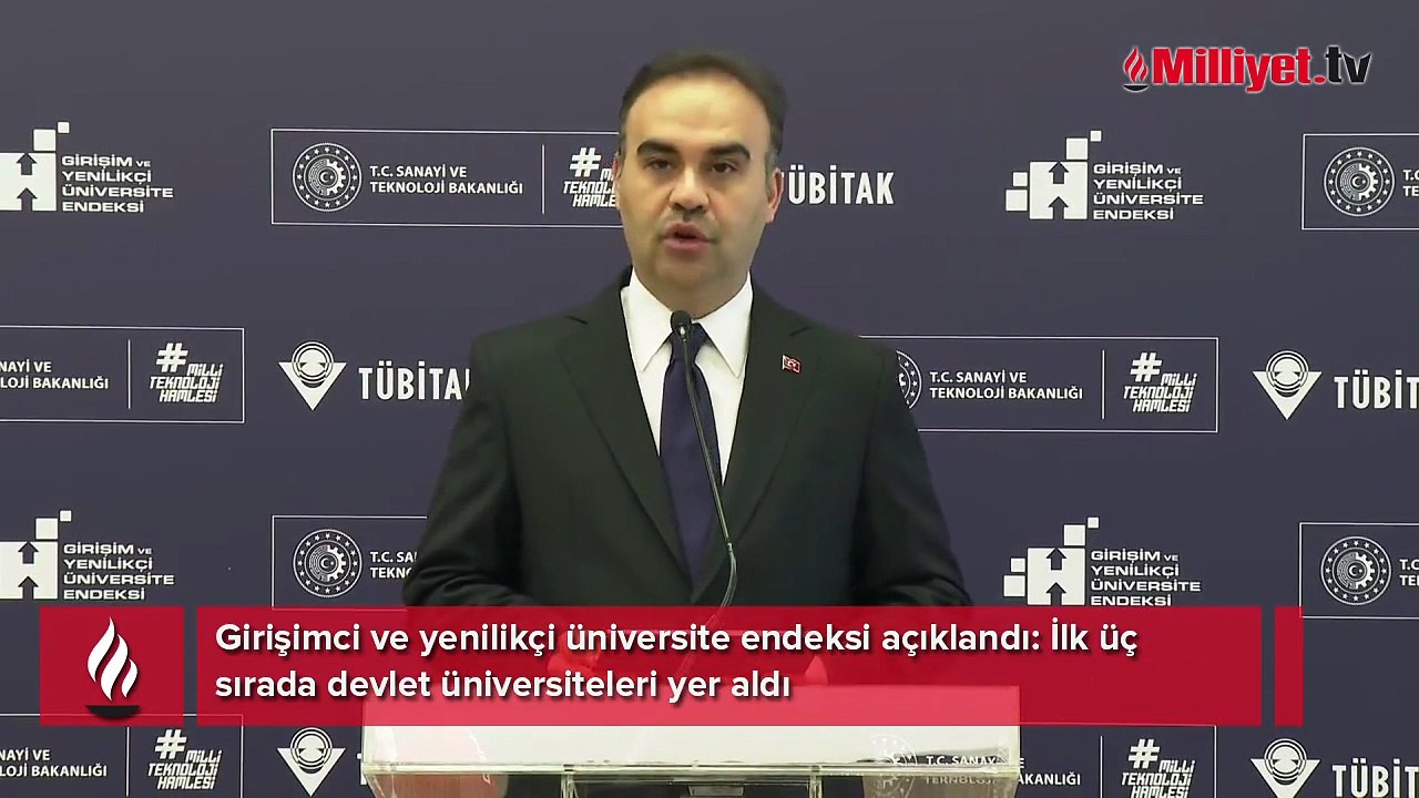 Girişimci ve yenilikçi üniversite endeksi açıklandı: İşte ilk 3 sıradaki üniversiteler!