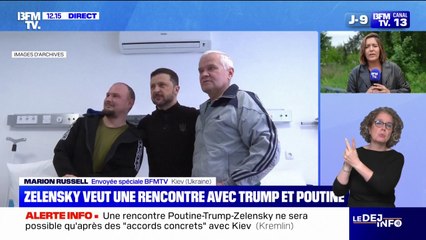 Guerre en Ukraine: Volodymyr Zelensky veut une rencontre trilatérale avec Donald Trump et Vladimir Poutine