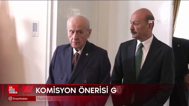 Numan Kurtulmuş, Devlet Bahçeli ile bir araya geldi