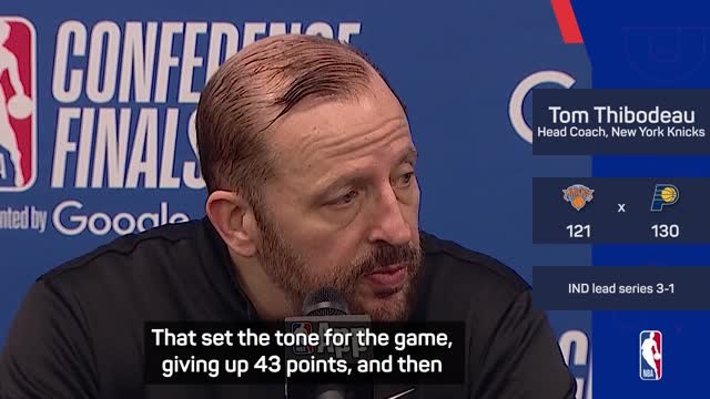 Thibodeau laments 'problematic' performance as Knicks on verge of elimination