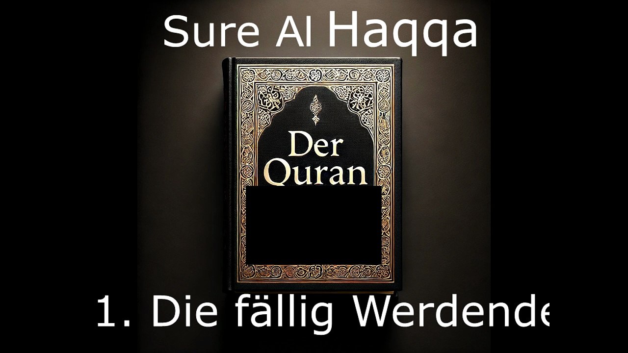 Der Quran auf Deutsch-Sure Al Haqqa (69)