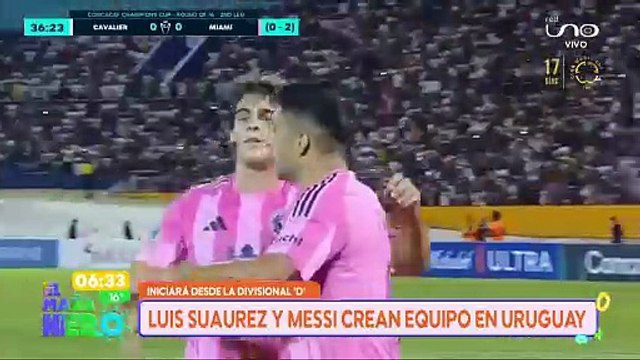 SCZ LUIS SUAREZ Y MESSI SE UNEN PARA IMPULSAR NUEVO CLUB EN URUGUAY