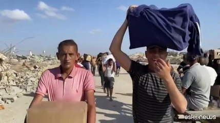 Il dramma della distribuzione degli aiuti a Gaza, almeno 47 feriti