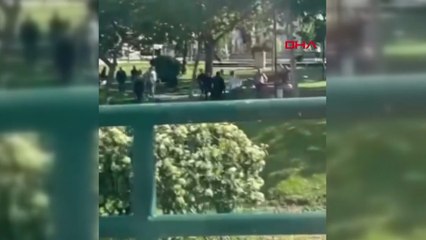 Silahlı kavga cep telefonu kamerasında