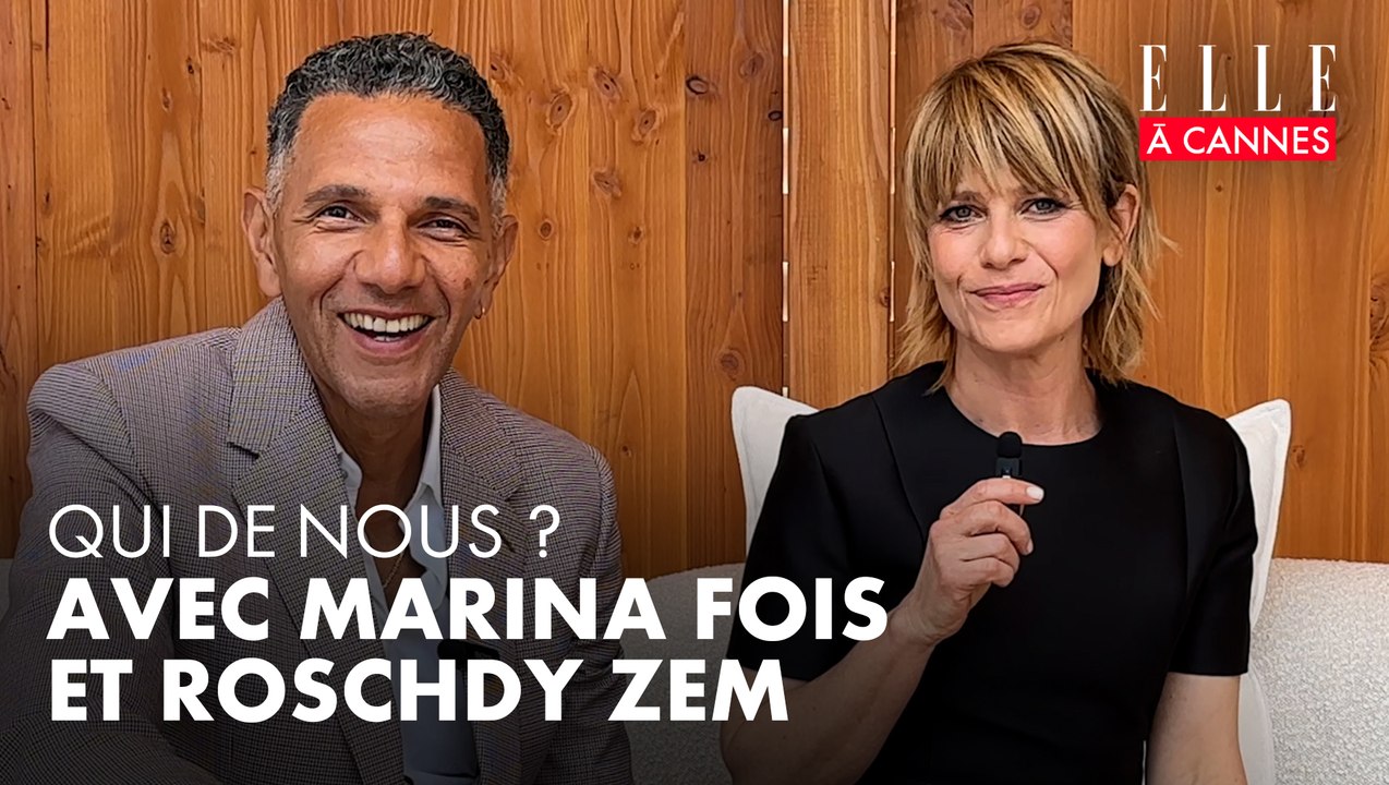 Cannes - Qui de nous ? Avec Marina Foïs et Roschdy Zem