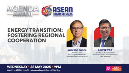 Agenda AWANI: Energy transition: Fostering regional cooperation