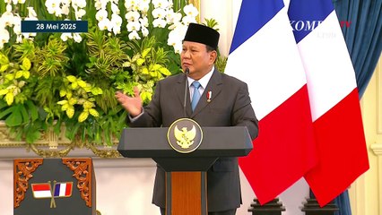 Pecah! Tawa di Istana saat Prabowo Cerita ke Macron: Dahulu Saya Kalau Nonton di Pinggir Jalan