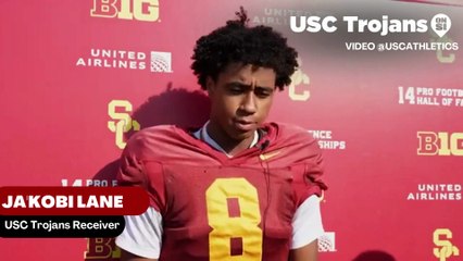 USC Trojans Reciever Ja'Kobi Lane Steps Changes Approach