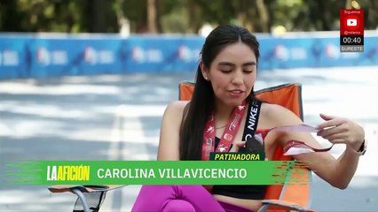 Carolina Villavicencio, patinadora mexicana de Freestyle Slalom | La otra visión del deporte