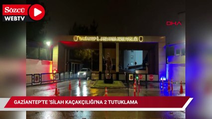 Gaziantep'te 'silah kaçakçılığı'na 2 tutuklama