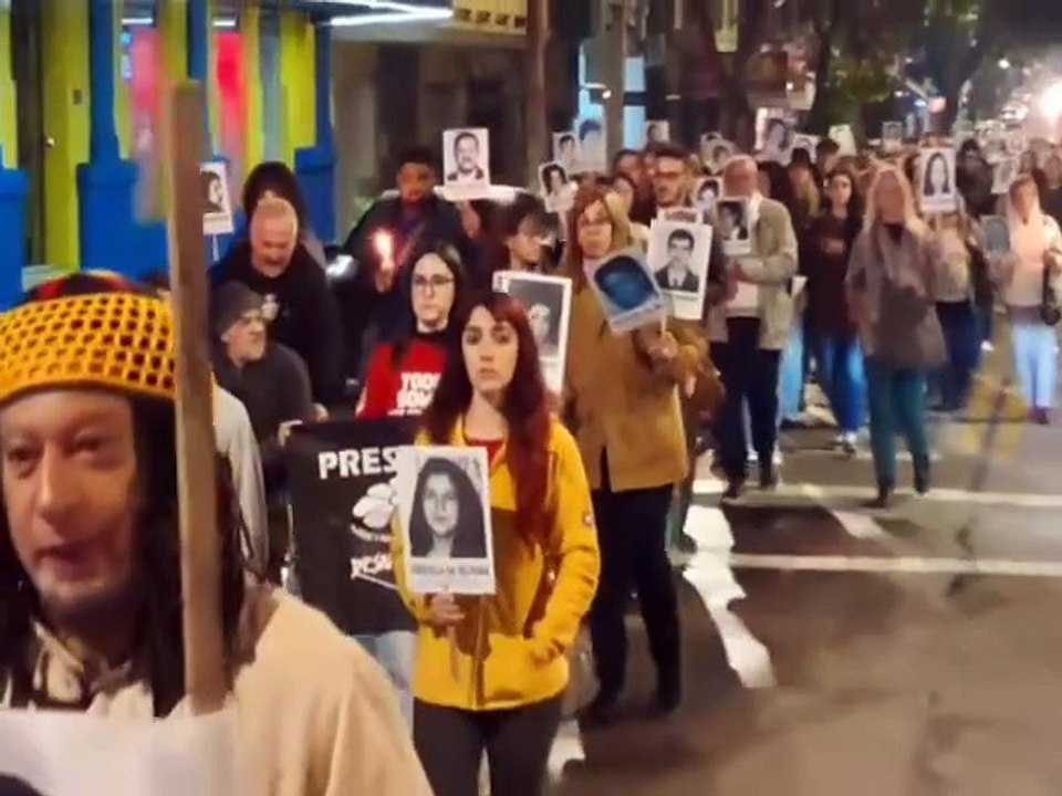 30ª Marcha del Silencio en varios puntos del país - 30 veces Nunca Más. Sepan cumplir. Dónde están?