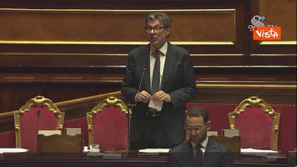Giorgetti: Risorse ingenti per la difesa, l'offerta va guidata