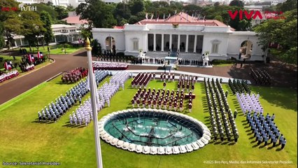 Gerak-gerik Brigitte Macron Saat Suami Foto Bareng Prabowo