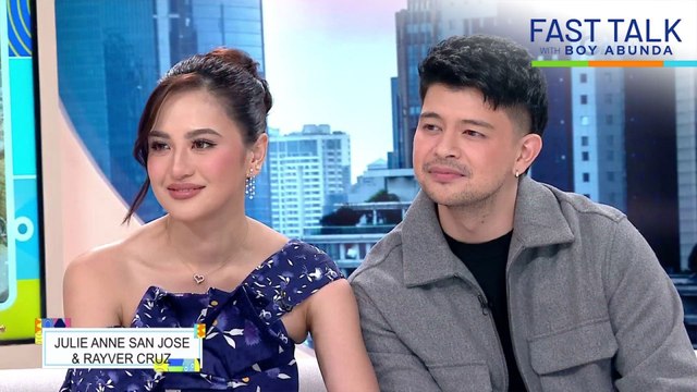 Fast Talk with Boy Abunda: Julie Anne San Jose at Rayver Cruz, kailan magpapakasal? (Episode 605)
